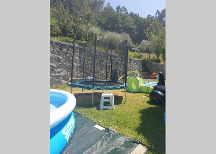 Casa De Ferias V6 Com Piscina * 폰테 데 리마