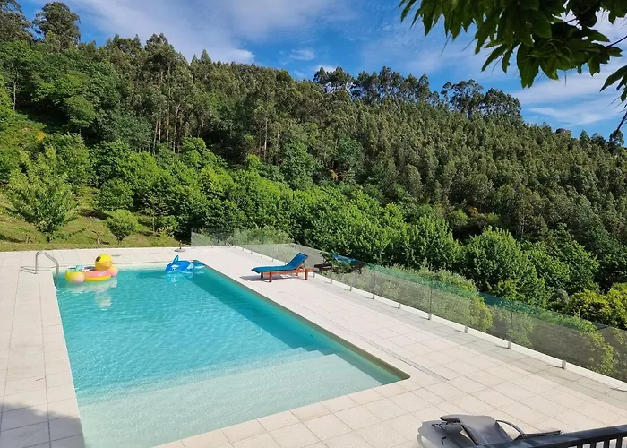 펜션 Casa De Ferias V6 Com Piscina 폰테 데 리마