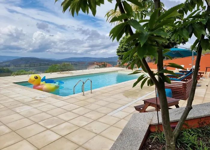 펜션 Casa De Ferias V6 Com Piscina 폰테 데 리마